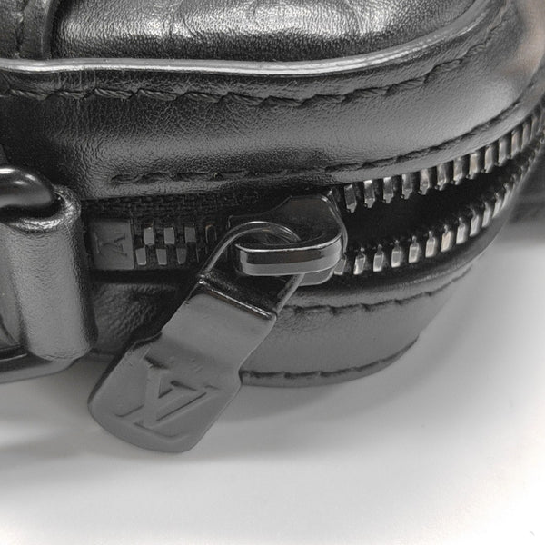 DUO Monogram Calfskin Black