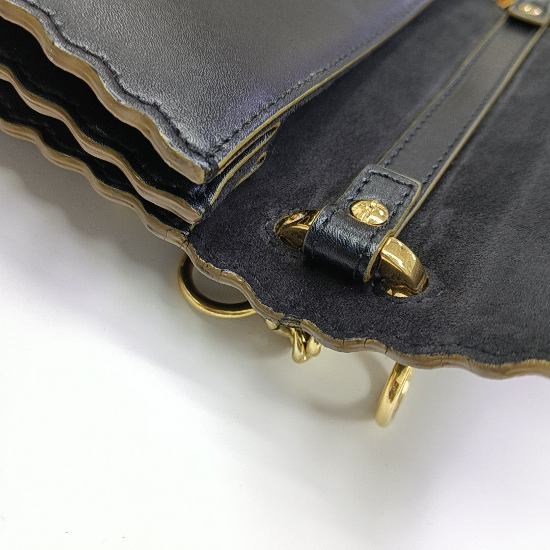 Kan I Small Calfskin Black