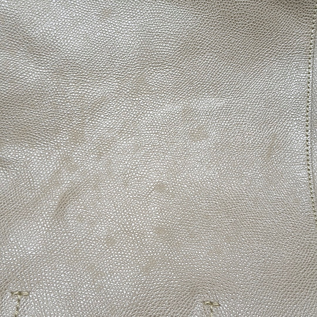 Authenticated pre-owned  CABAS Small Calfskin Grey - Tote Bag at Looply