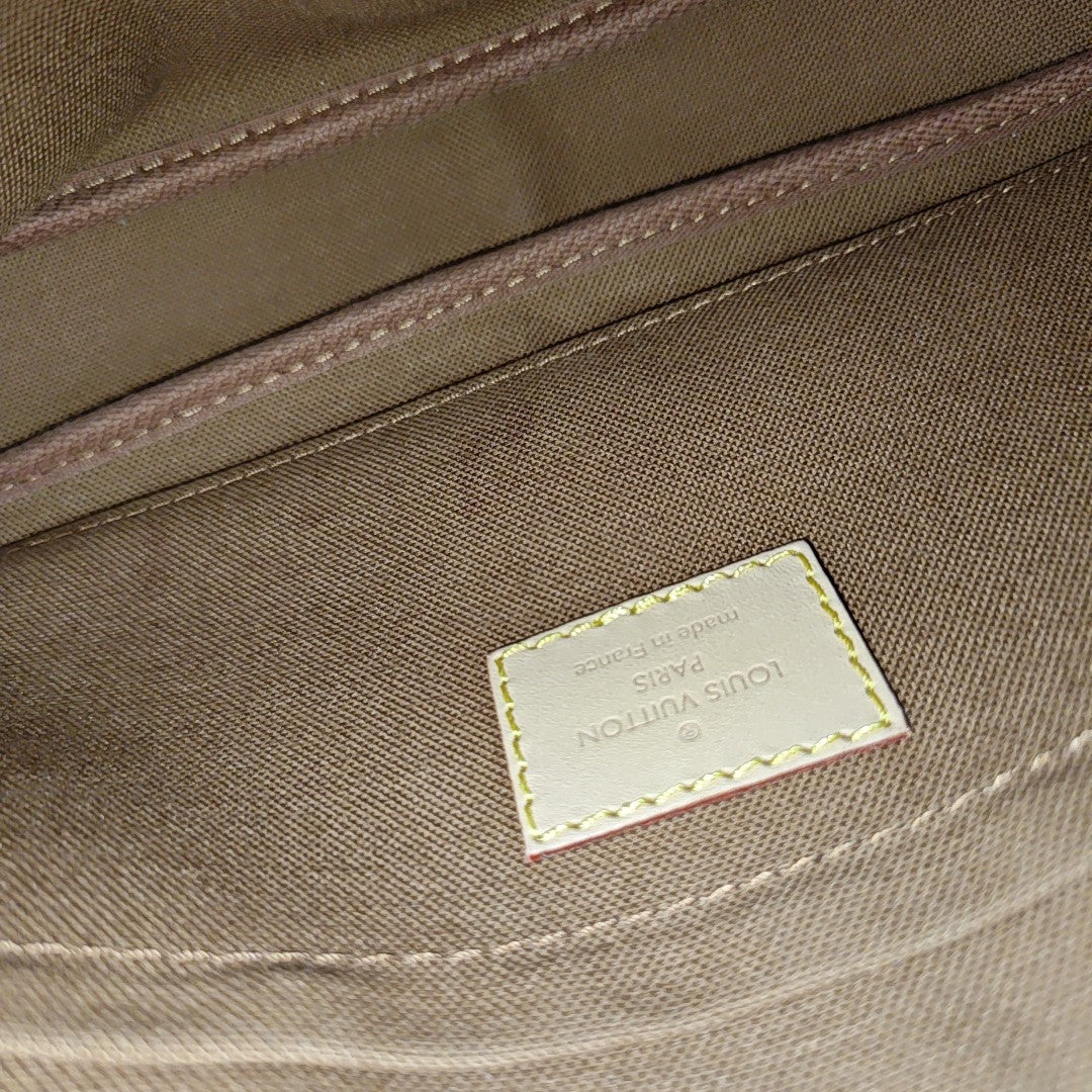 MULTI Monogram Coated Canvas Brown