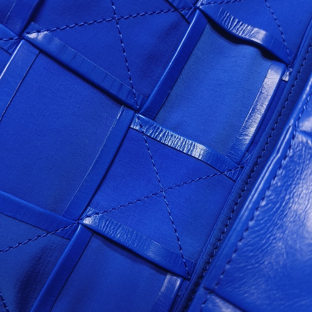 Cassette Small Calfskin Blue