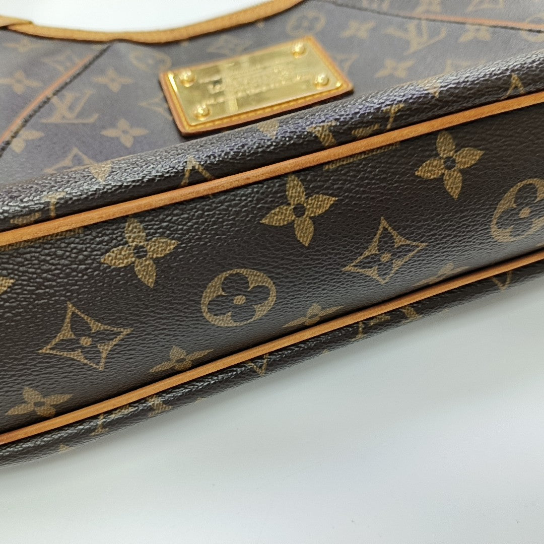VINTAGE THAMES GM Monogram Coated Canvas Brown