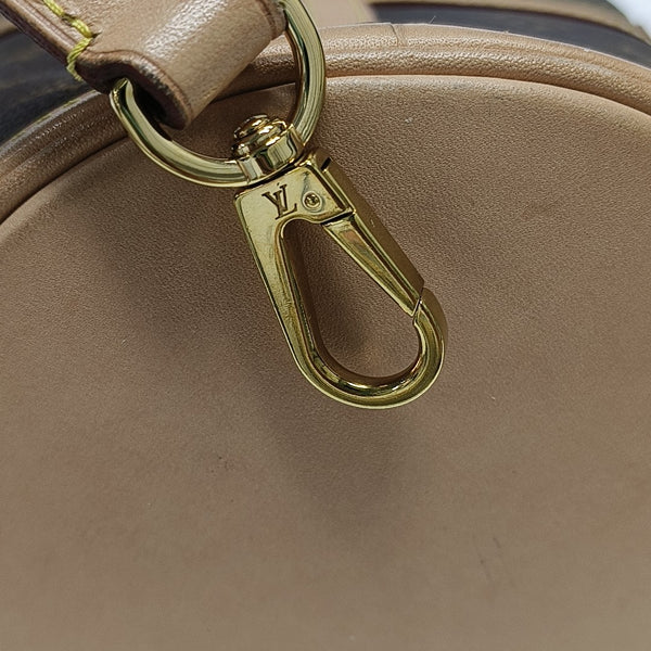DUFFLE Monogram Coated Canvas Brown