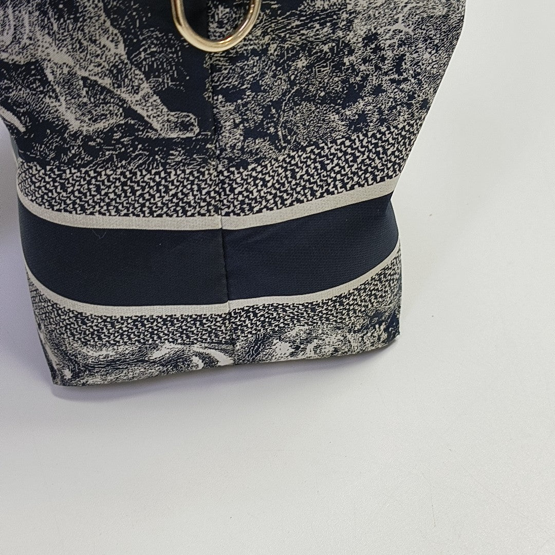 Diortravel Nomad Medium Fabric Blue