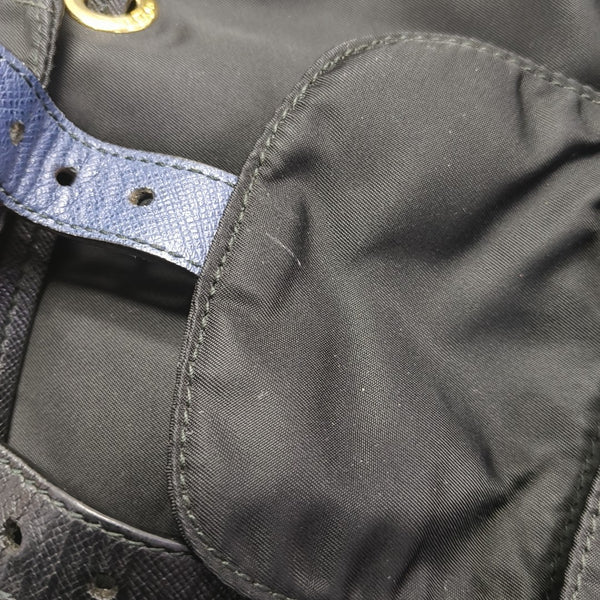 Nylon Backpack Black
