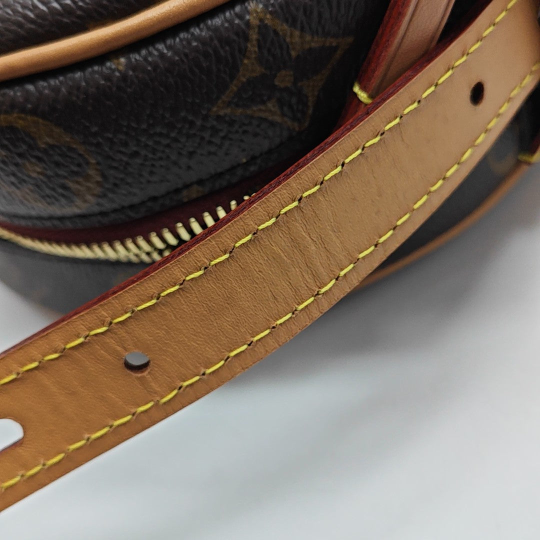 BOITE CHAPEAU PM Monogram Coated Canvas Brown
