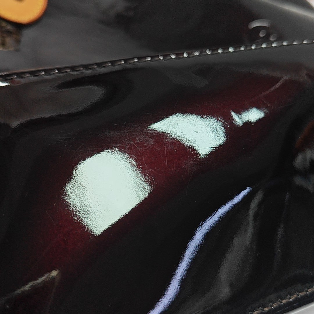 BRENTWOOD Monogram Calfskin Red