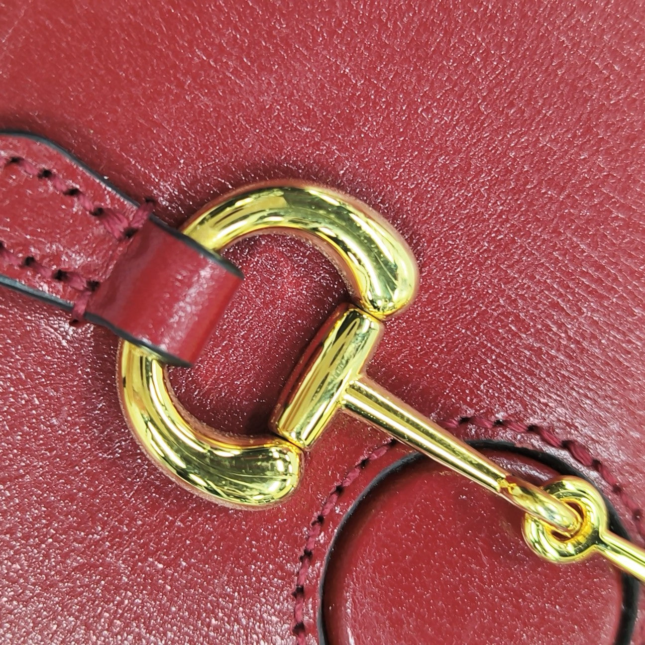 Horsebit 1955 Mini Calfskin Red