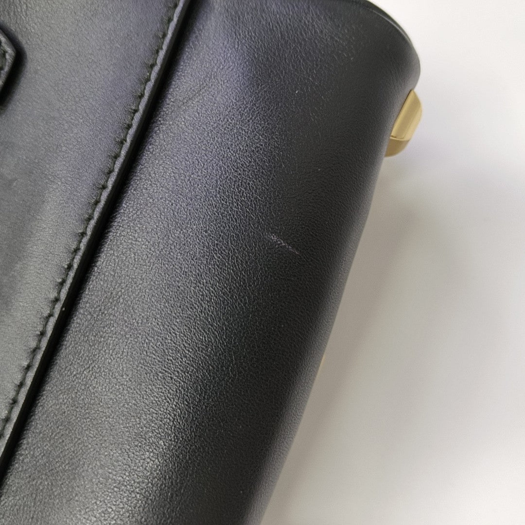 Ferragamo Studio Small Calfskin Black