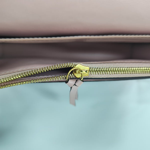 FLORE Monogram Coated Canvas Brown