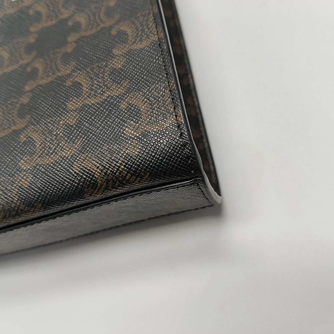 CABAS CELINE Mini Coated Canvas Brown