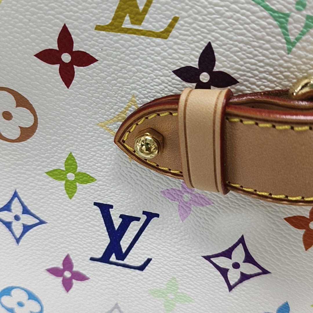 LV × TM CLAUDIA Monogram Coated Canvas White