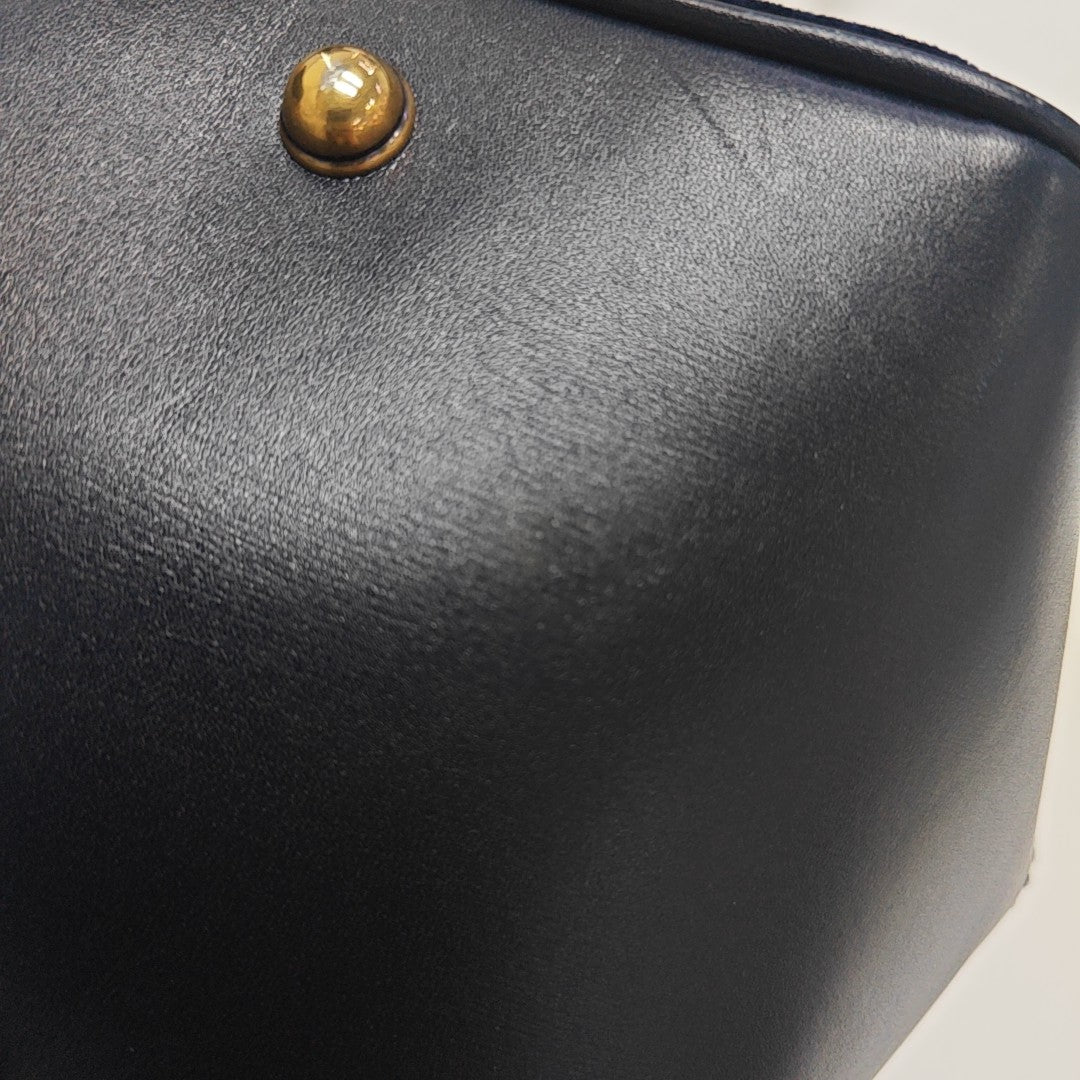 Calfskin Tote Bag Blue