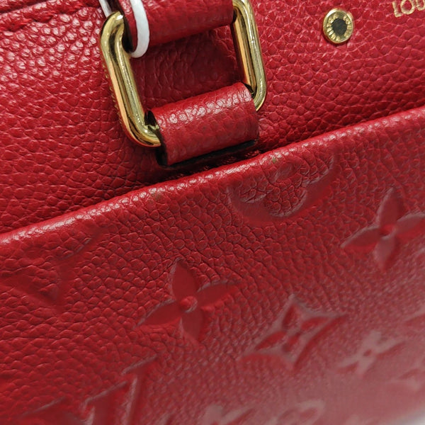 SPEEDY 20 Monogram Calfskin Red