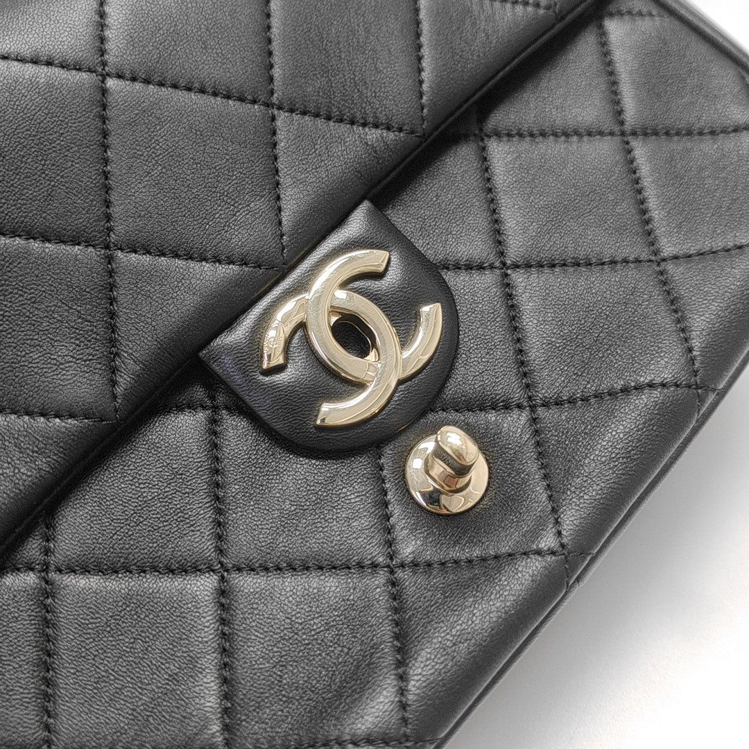Quilted Lambskin Black