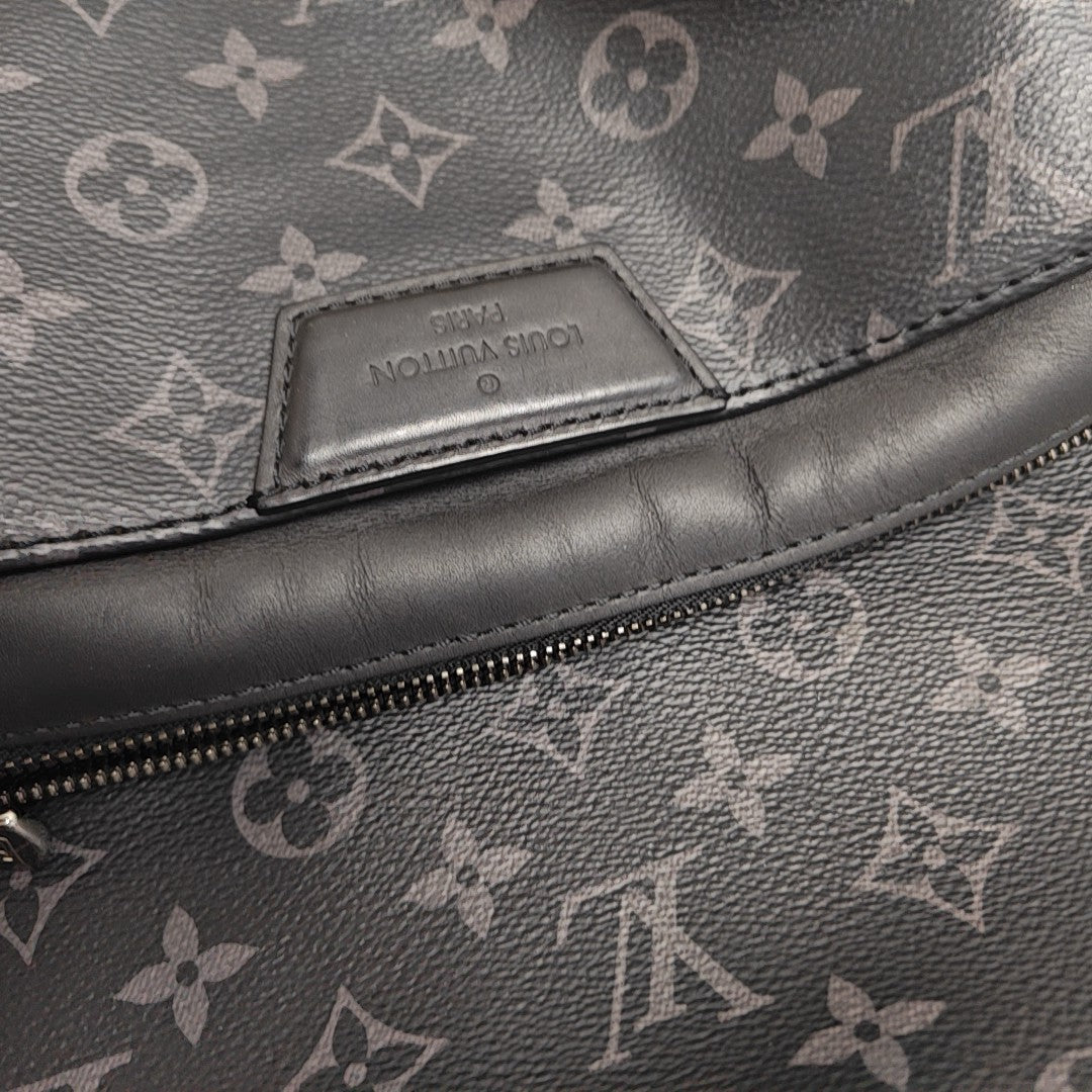 DISCOVERY PM Monogram Coated Canvas Black