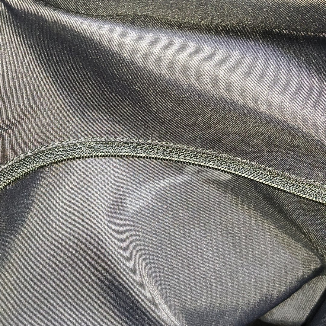PARIS BIARRITZ Large Quilted Coated Canvas Black