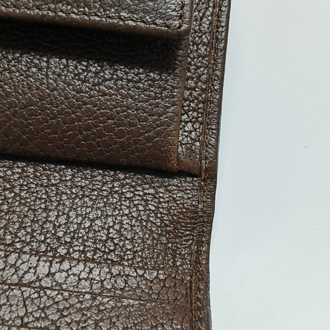 Monogram Canvas Wallet Brown