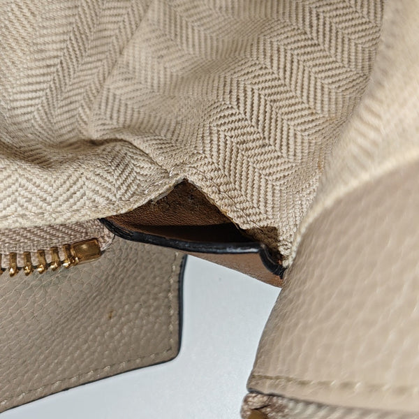 Puzzle Small Calfskin Beige