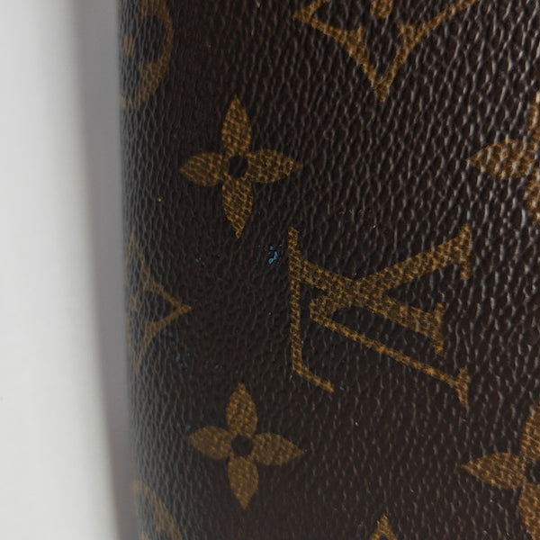 EMILIE Monogram Coated Canvas Brown Wallet