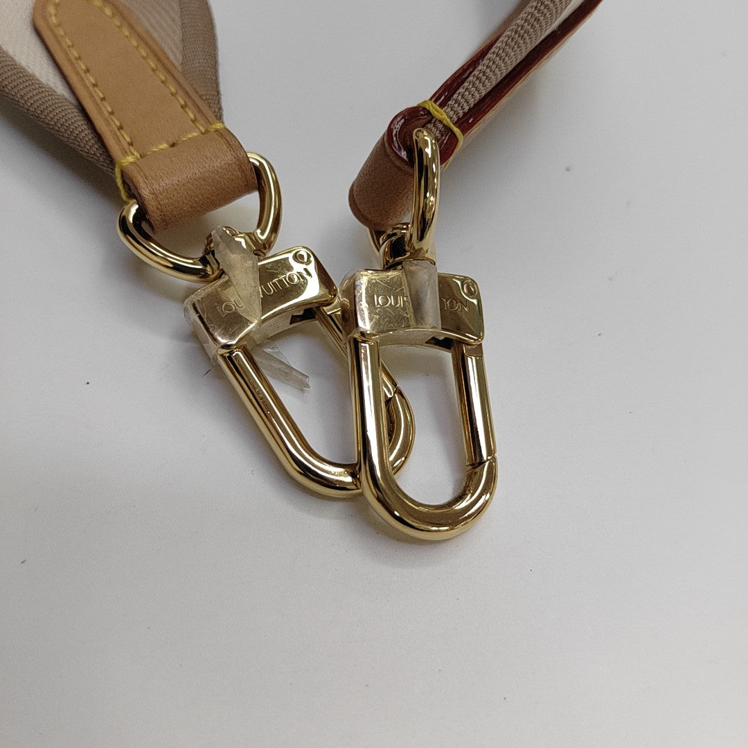 CLUNY PM Monogram Coated Canvas Brown