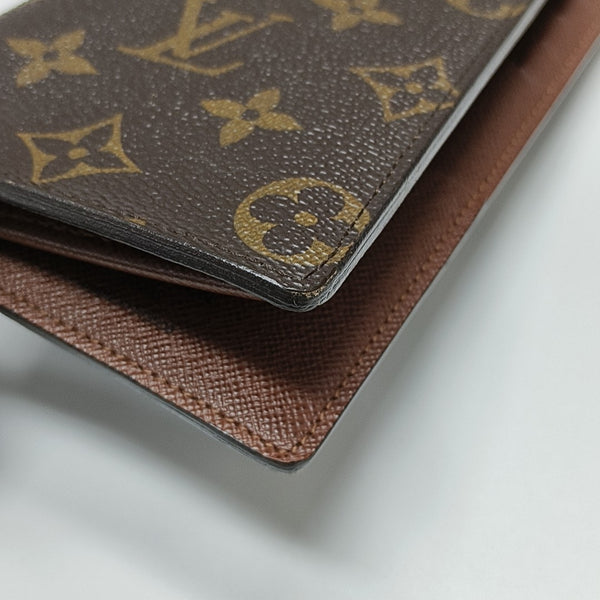 BRAZZA Monogram Coated Canvas Brown Wallet