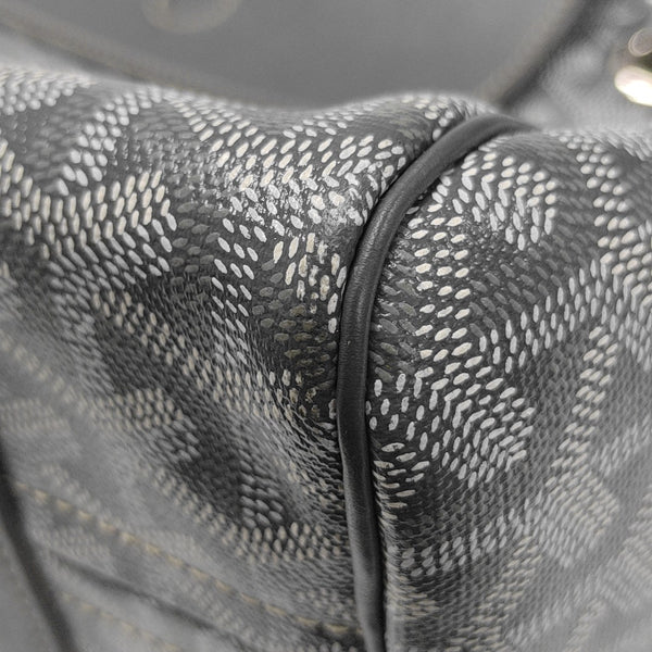 Rouette PM Coated Canvas Gray