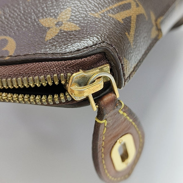 LOCKIT PM Monogram Coated Canvas Brown