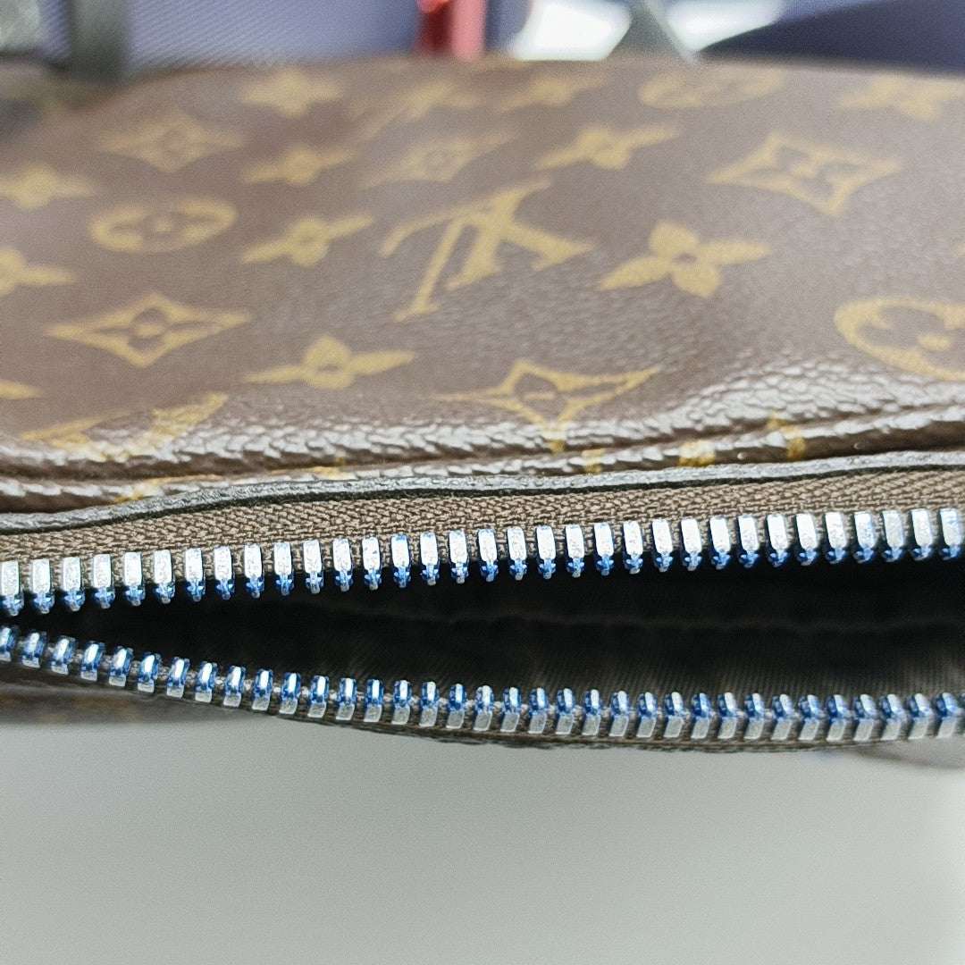 OUTDOOR Monogram Coated Canvas Brown