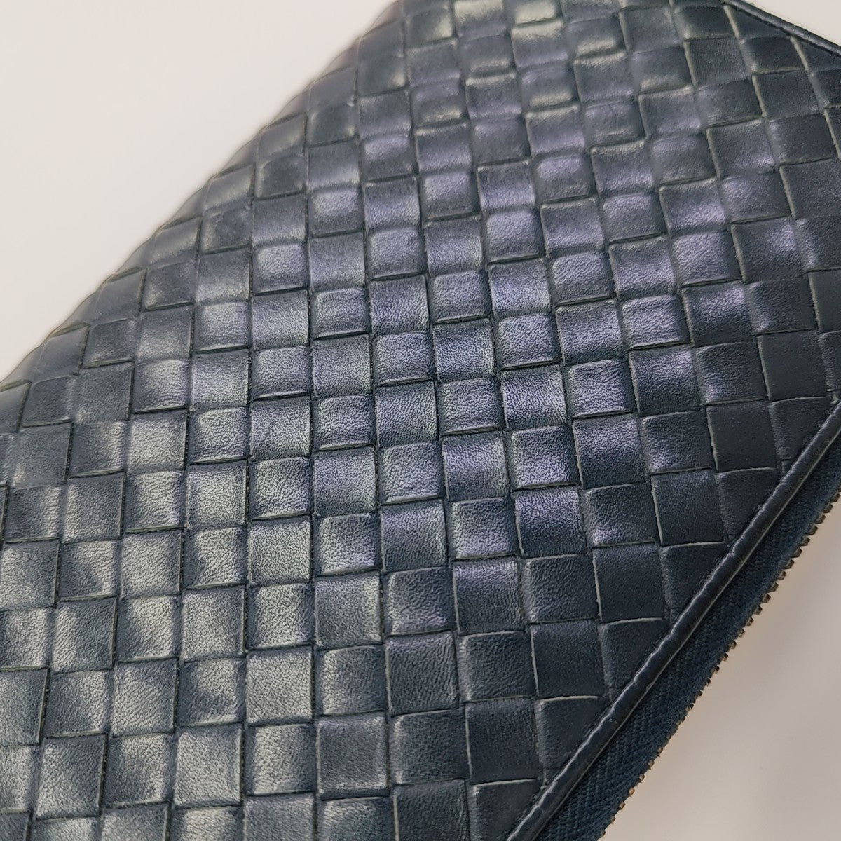 Calfskin Wallet Blue