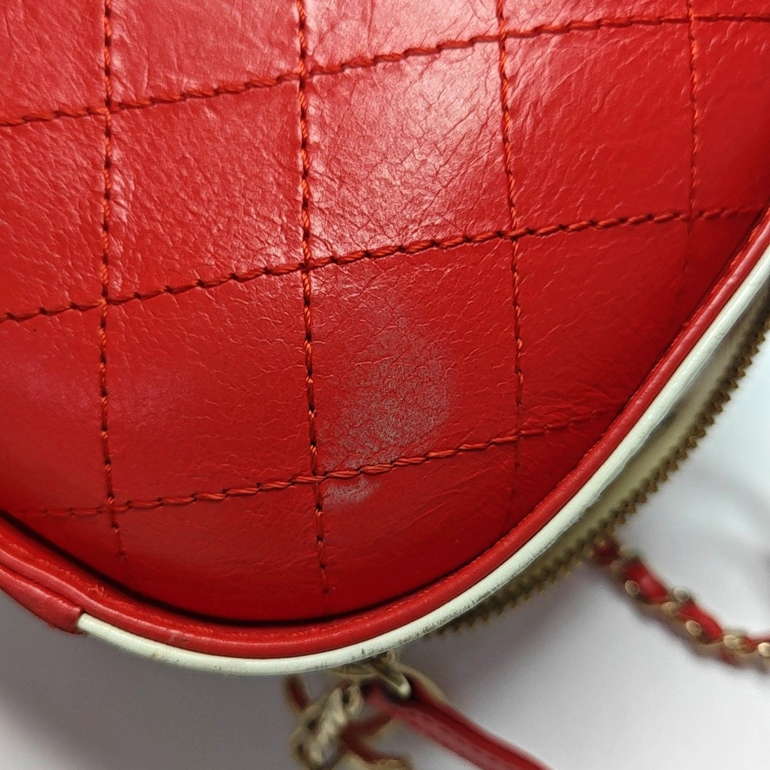 Quilted Calfskin White