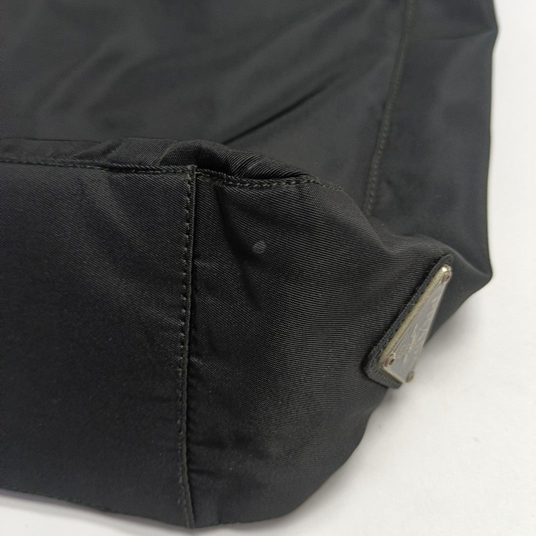 Nylon Tote Bag Black