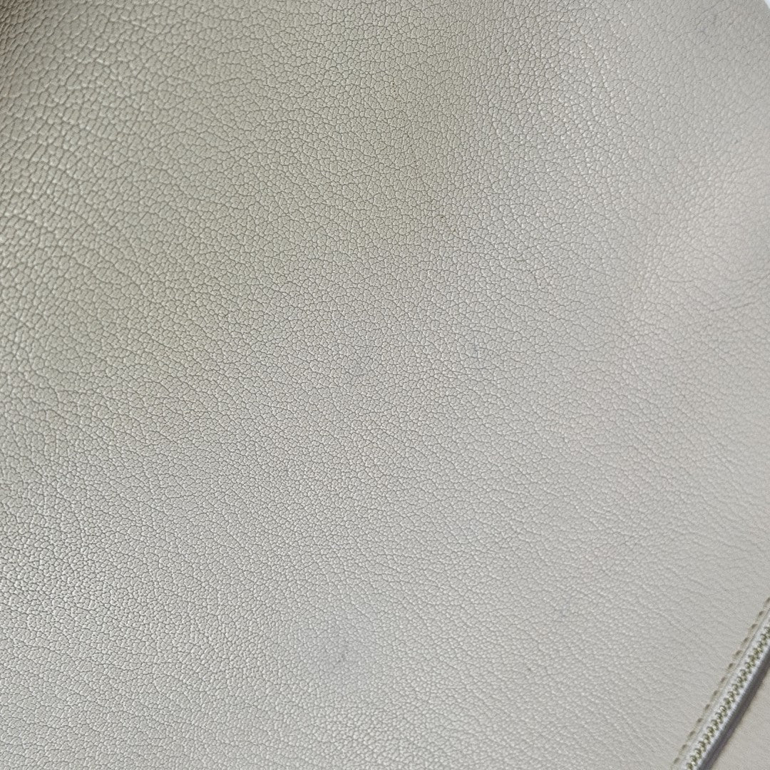 Calfskin Shoulder Bag Beige