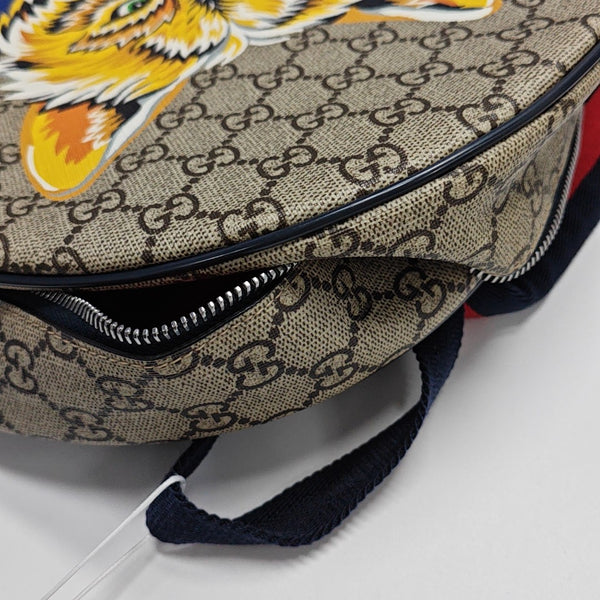 GG Supreme Monogram Coated Canvas Beige