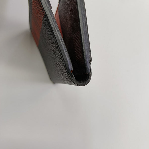 Damier Graphite Coated Canvas Wallet Gray