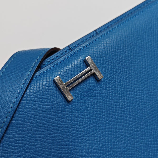 Bearn Medium Epsom Blue Wallet