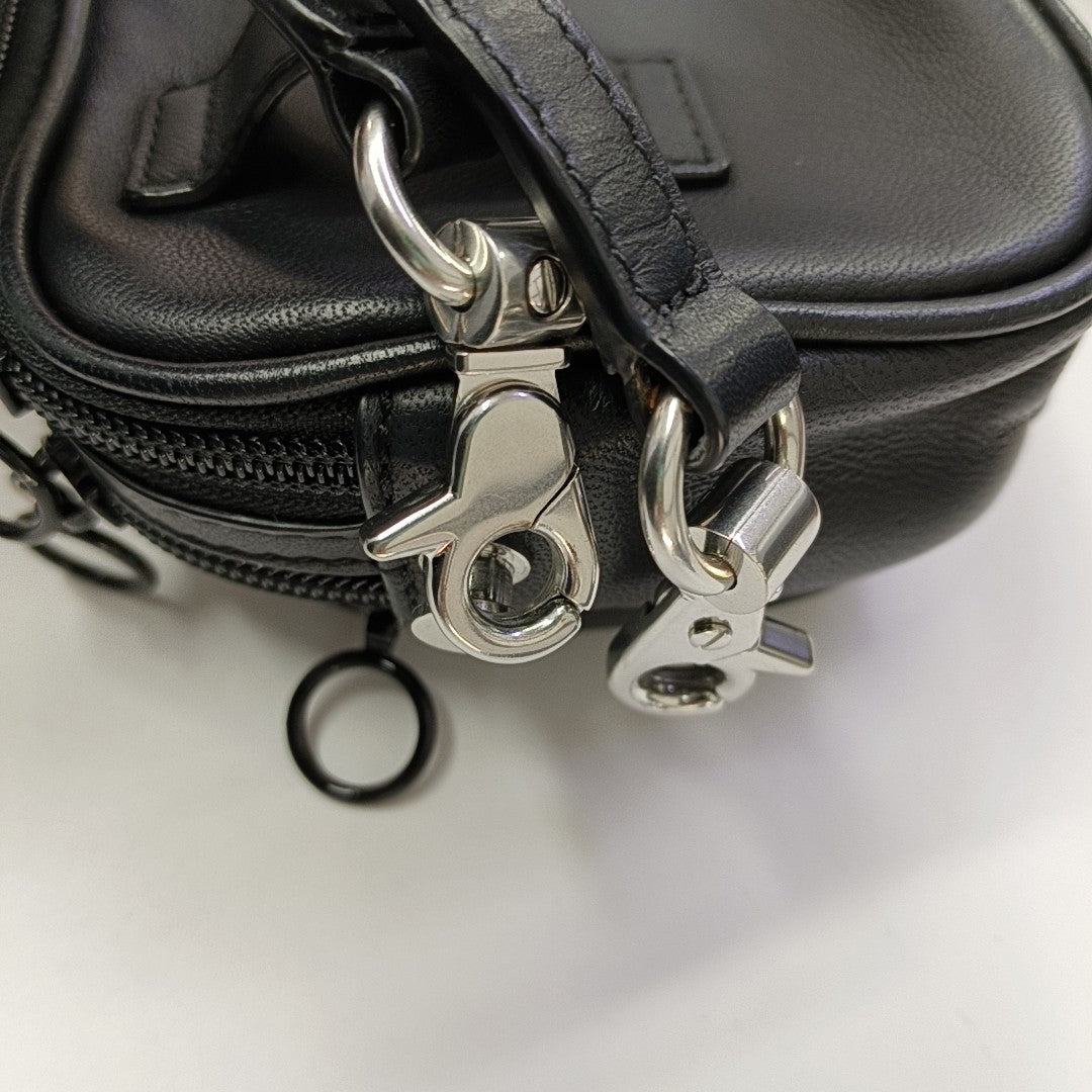 Lambskin Shoulder Bag Black