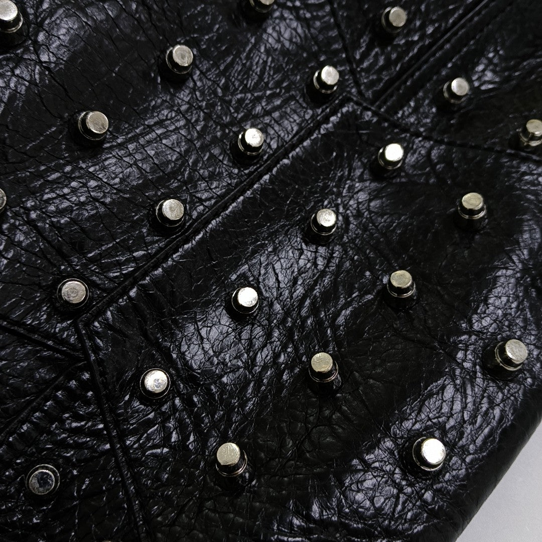 Leather Tote Bag Black