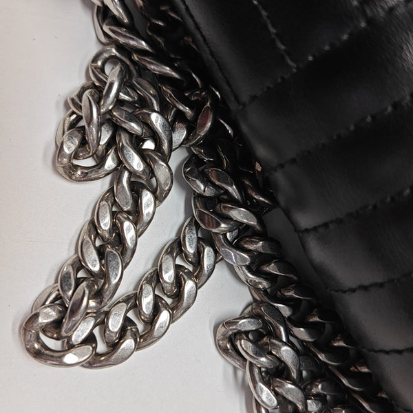 Diagramme Quilted Calfskin Black