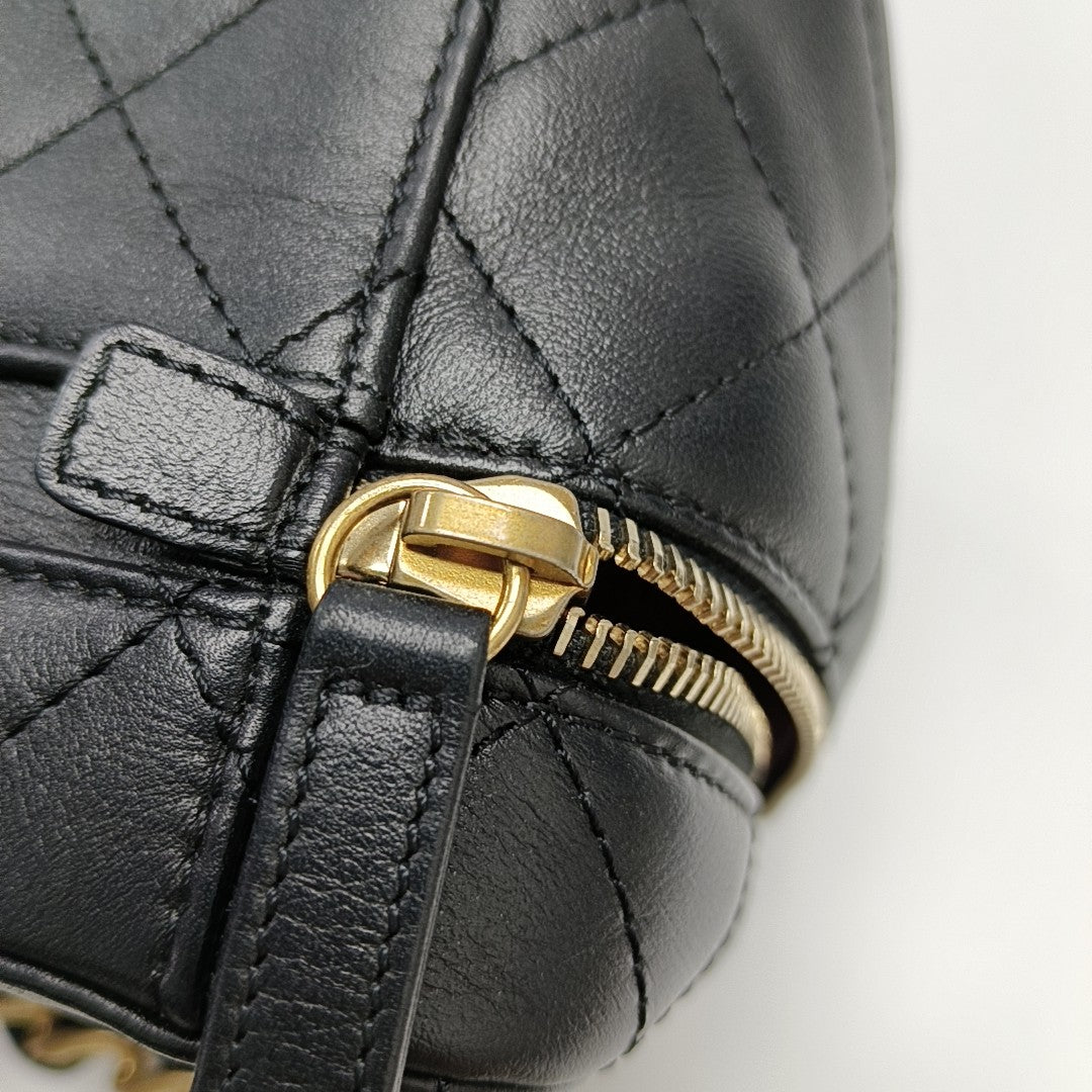 Quilted Calfskin Black