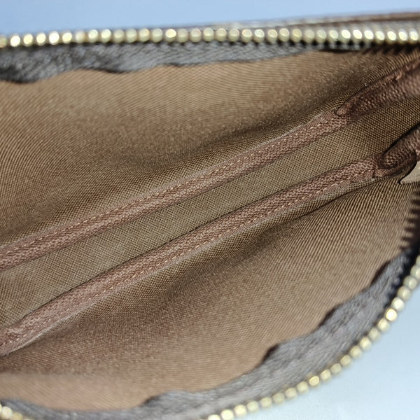 ACCESSOIRES Mini Monogram Coated Canvas Brown