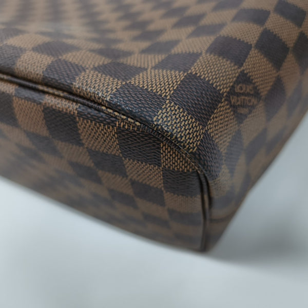 NEVERFULL MM Damier Ebene Coated Canvas Brown