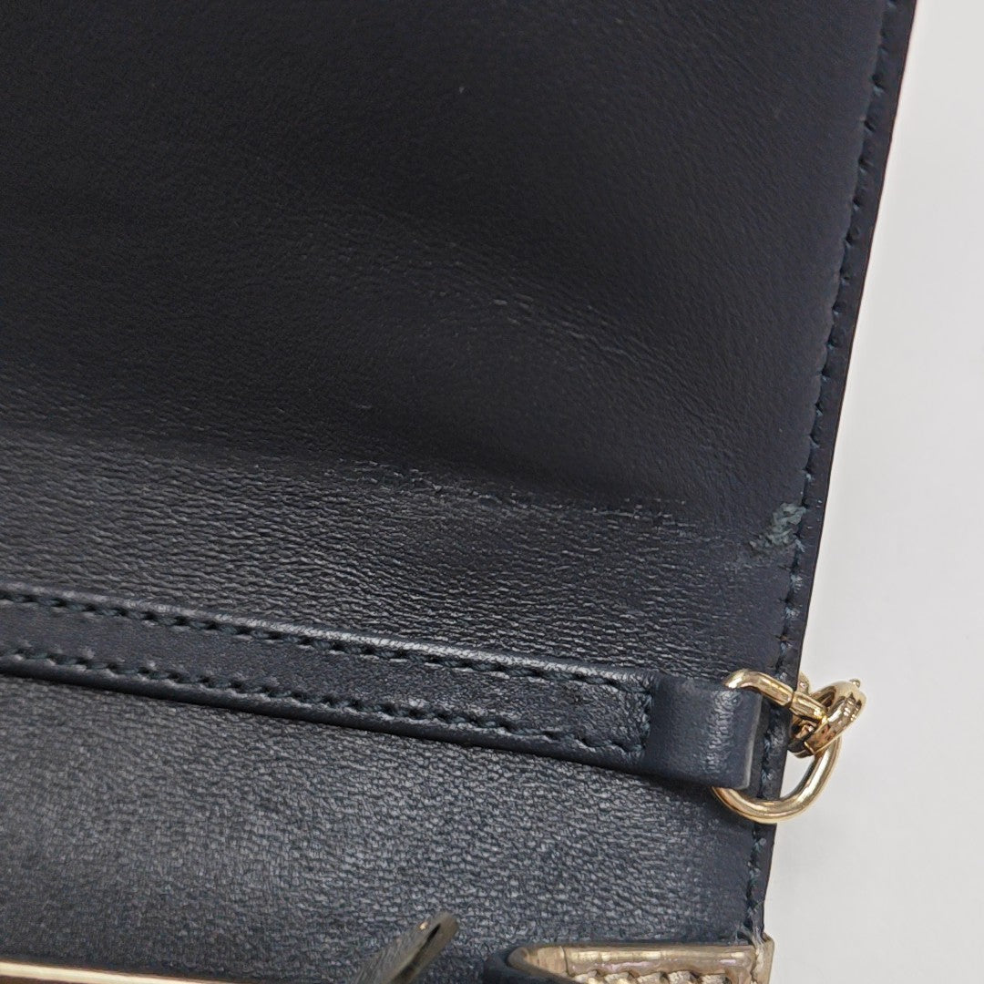 Diorama Cannage Calfskin Gold