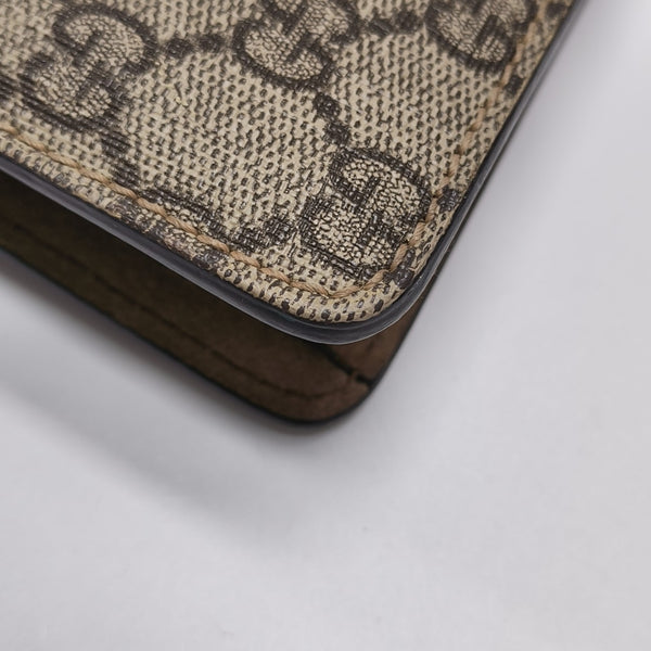 Dionysus Mini Monogram Coated Canvas Beige