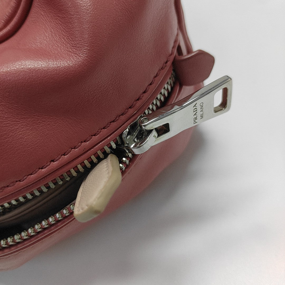 Calfskin Shoulder Bag Pink