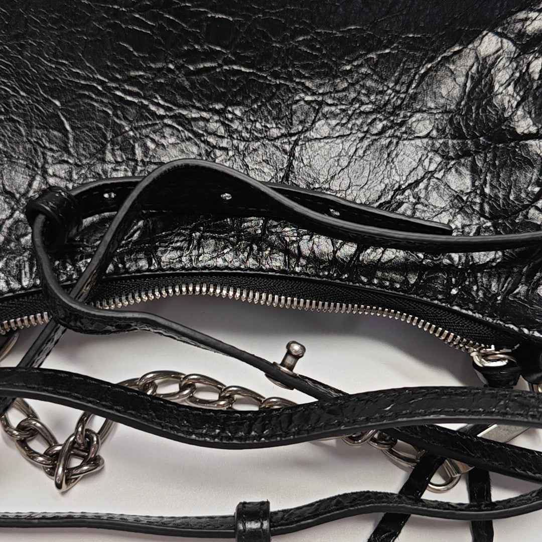 Le Cagole Mini Lambskin Black