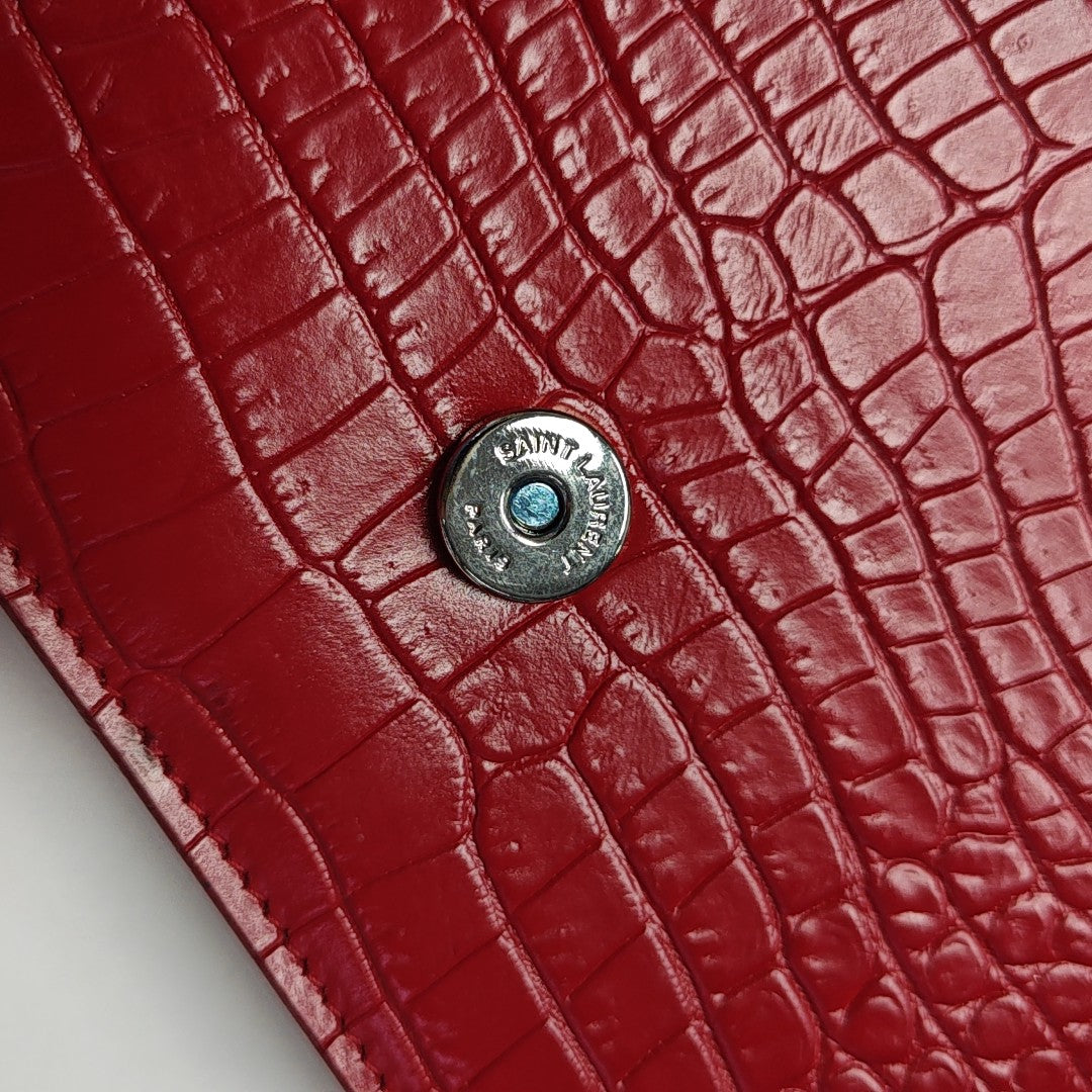 KATE WOC Calfskin Red