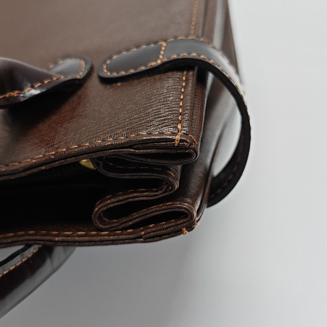 Calfskin Tote Bag Brown