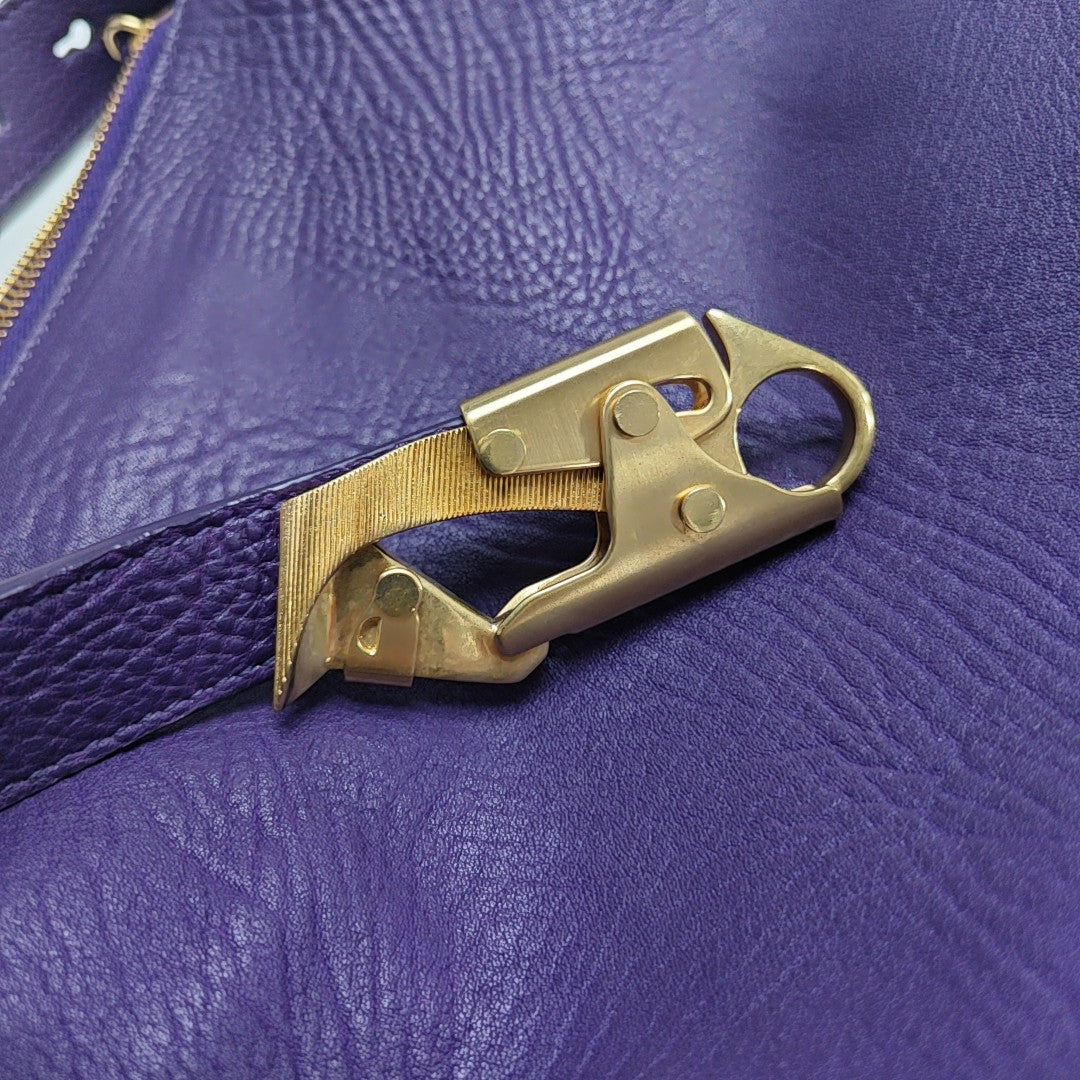 Canterbury Calfskin Purple