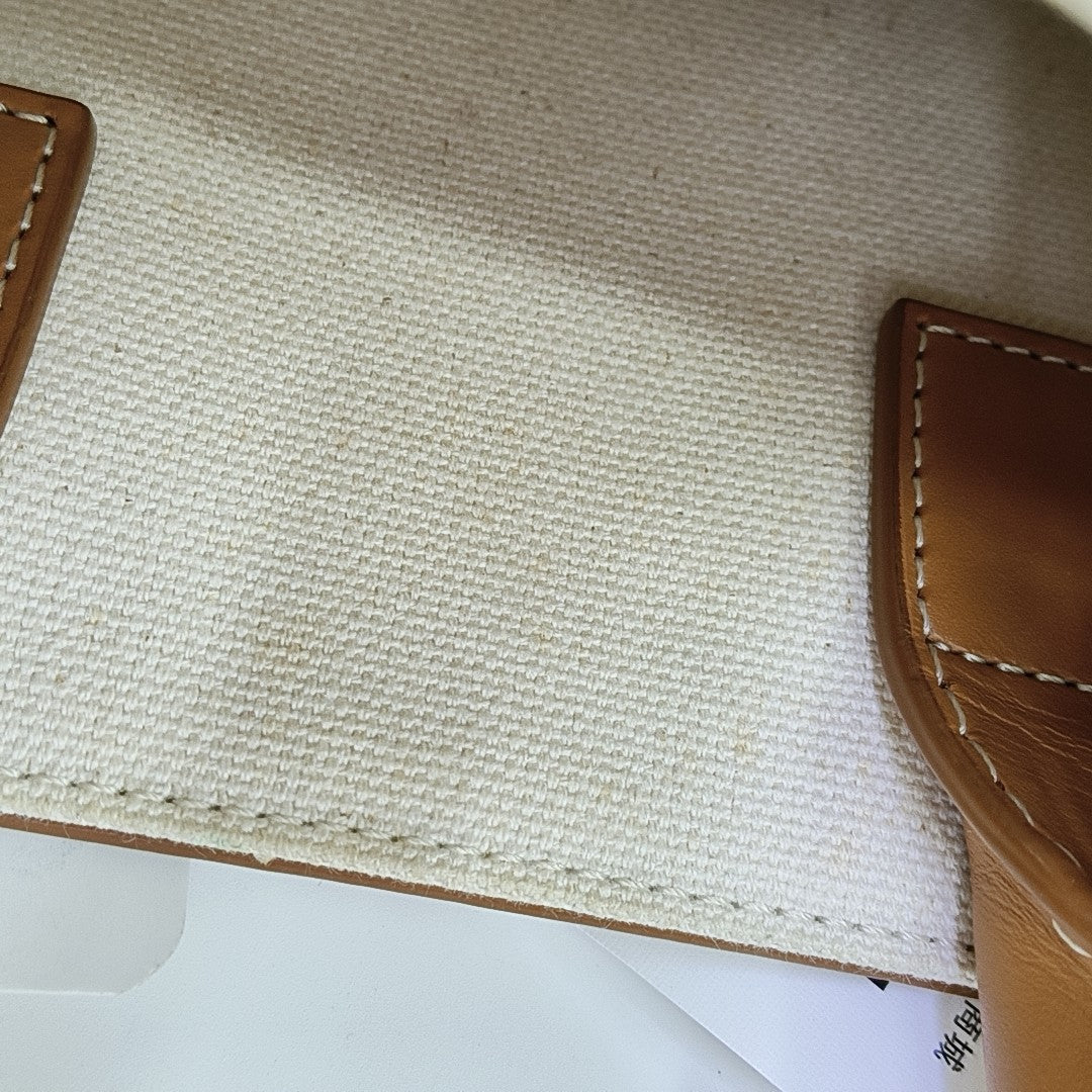 CABAS CELINE Mini Canvas White